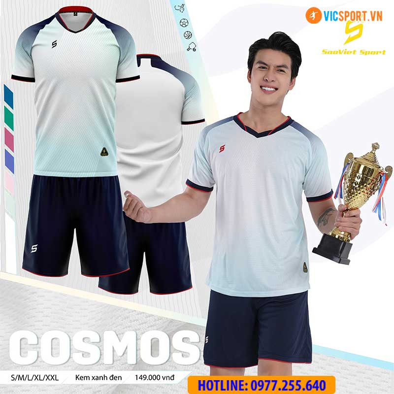 Áo đá banh không logo SV Cosmos - Hình ảnh 16