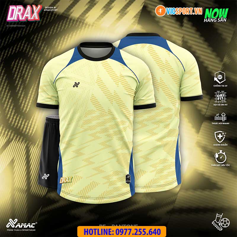 Áo đá banh thiết kế Amac Drax - Hình ảnh 6