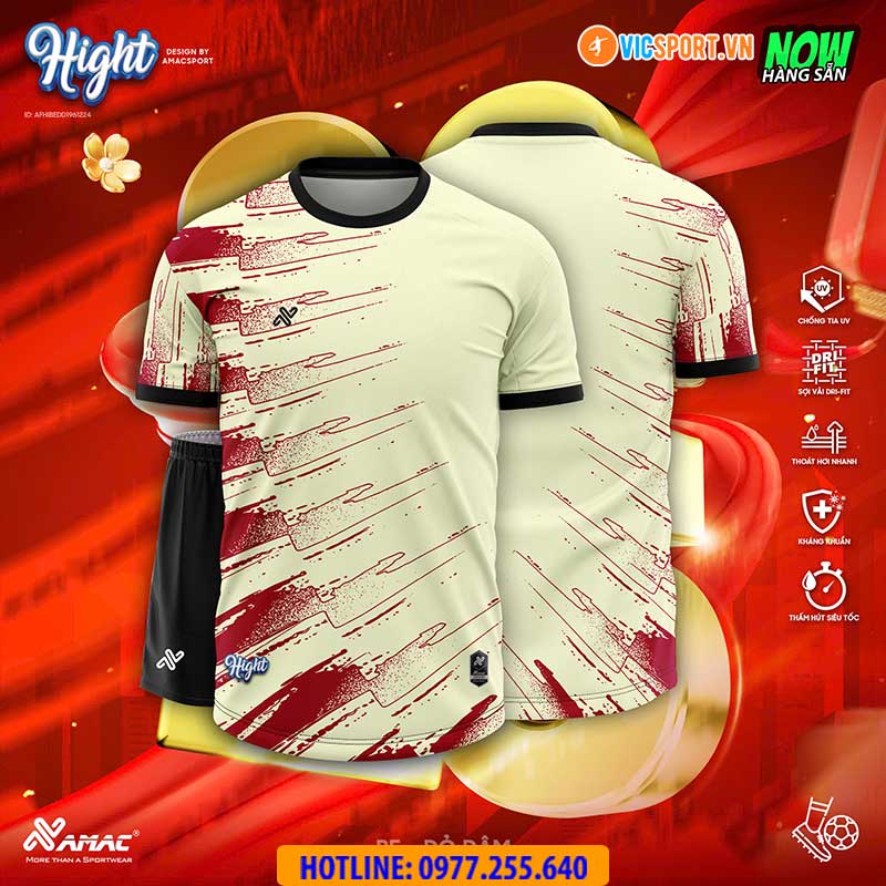 Áo đá banh thiết kế Amac Hight - Hình ảnh 17