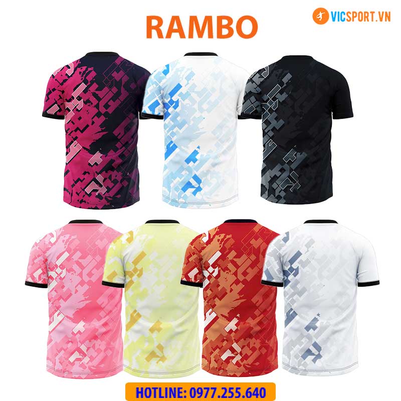 Áo đá banh thiết kế Amac Rambo - Hình ảnh 10