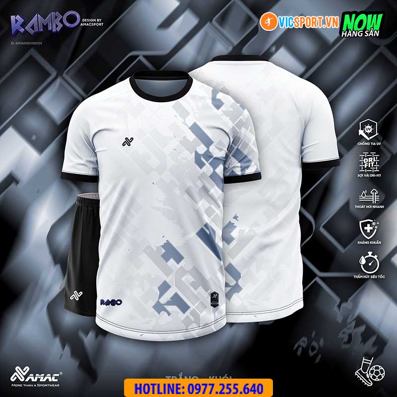Áo đá banh thiết kế Amac Rambo - Hình ảnh 5