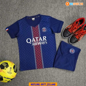 Áo đá banh trẻ em Clb PSG mùa giải 2025-2026