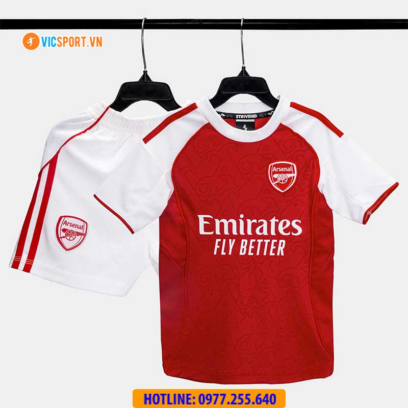 Áo đá banh trẻ em Strivend Clb Arsenal SS26 mùa giải 2025-2026 - Hình ảnh 13
