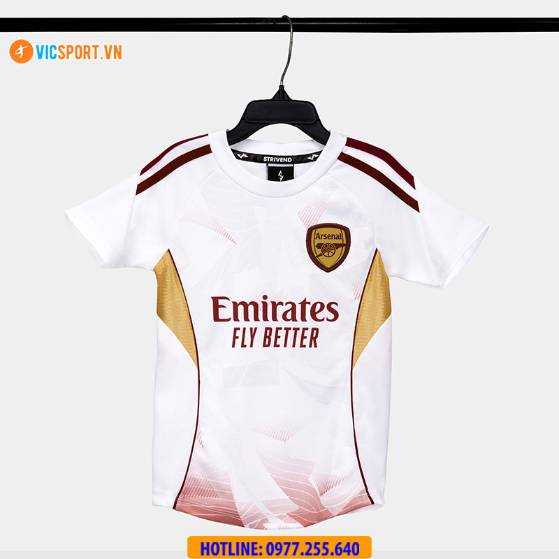 Áo đá banh trẻ em Strivend Clb Arsenal SS26 mùa giải 2025-2026 - Hình ảnh 30
