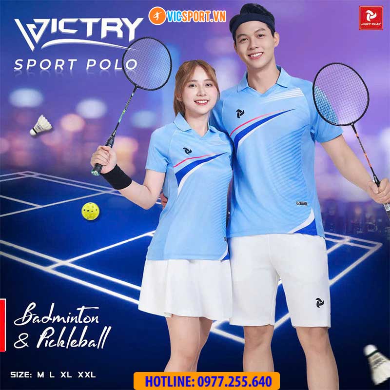 Áo polo thể thao đa năng Justplay Victry - Hình ảnh 6