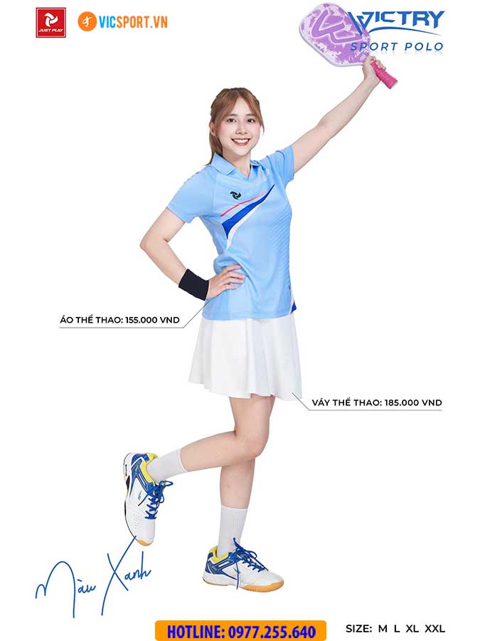 Áo polo thể thao đa năng Justplay Victry - Hình ảnh 26