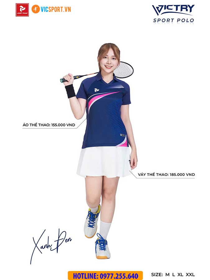 Áo polo thể thao đa năng Justplay Victry - Hình ảnh 24