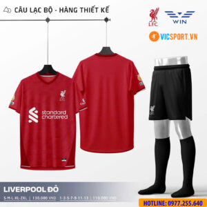 Áo bóng đá thiết kế Clb Liverpool mùa giải 2025-2026