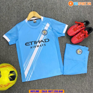 Áo đá banh trẻ em Clb Man City mùa giải 2025-2026