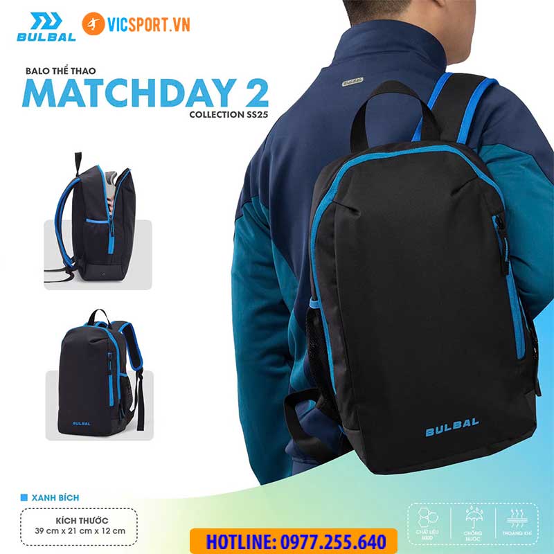 Balo thể thao đa năng Bulbal Matchday 2 - Hình ảnh 7
