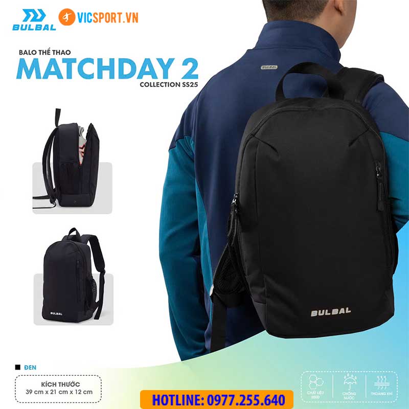 Balo thể thao đa năng Bulbal Matchday 2 - Hình ảnh 9