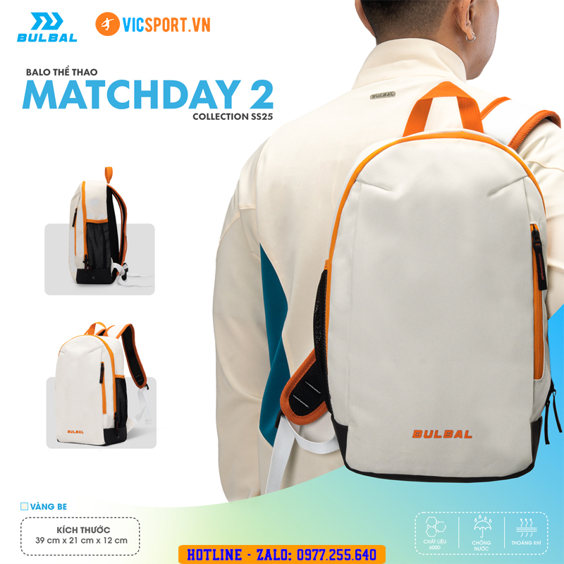 Balo thể thao đa năng Bulbal Matchday 2 - Hình ảnh 6