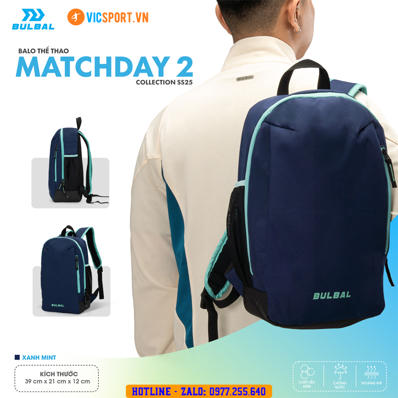 Balo thể thao đa năng Bulbal Matchday 2 - Hình ảnh 5