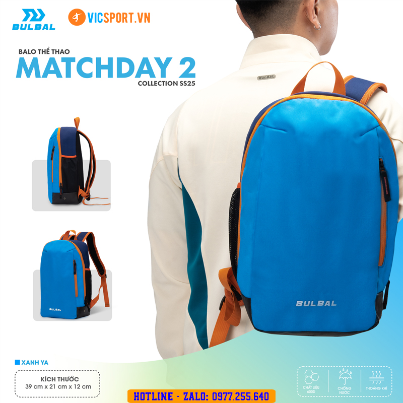 Balo thể thao đa năng Bulbal Matchday 2 - Hình ảnh 4