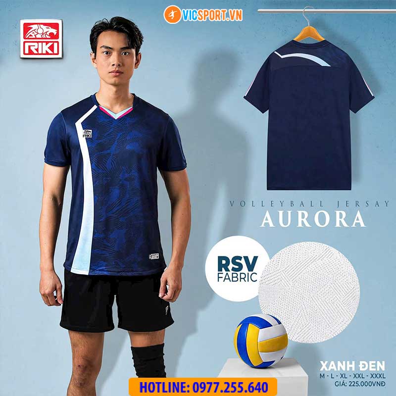 Quần áo bóng chuyền nam nữ Riki Aurora - Hình ảnh 11