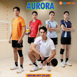 Quần áo bóng chuyền nam nữ Riki Aurora