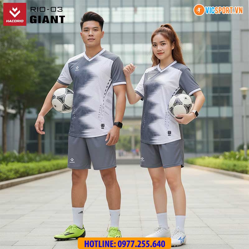 Áo đá banh không logo Hacorio Giant - RIO 03 - Hình ảnh 25