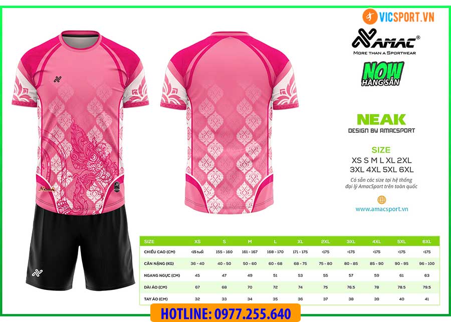 Áo đá banh thiết kế Amac Neak - Hình ảnh 13