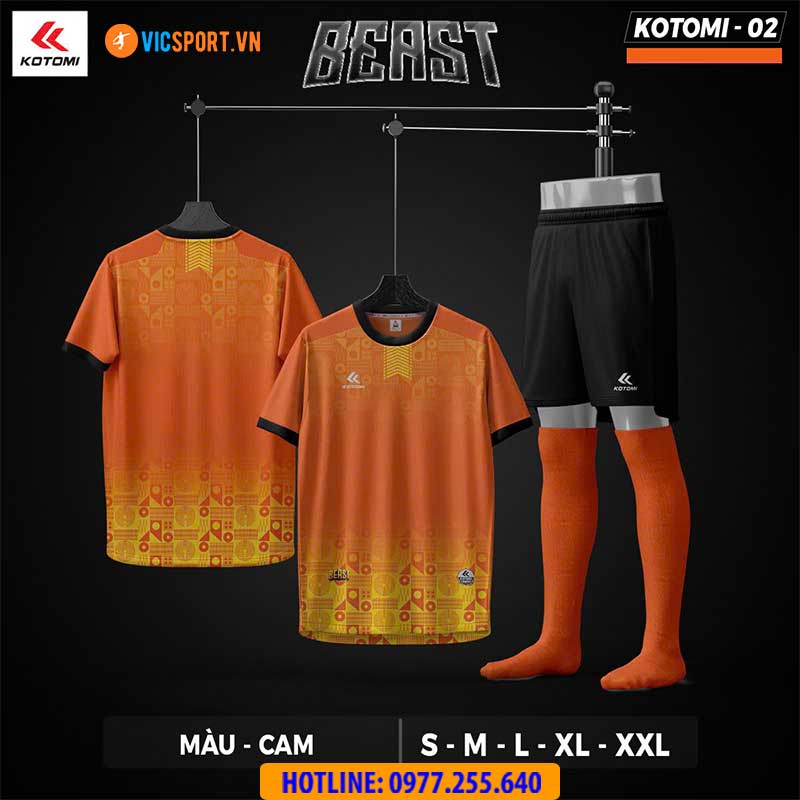 Áo đá banh không logo Kotomi Beast - Hình ảnh 12
