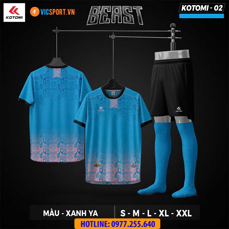 Áo đá banh không logo Kotomi Beast - Hình ảnh 15