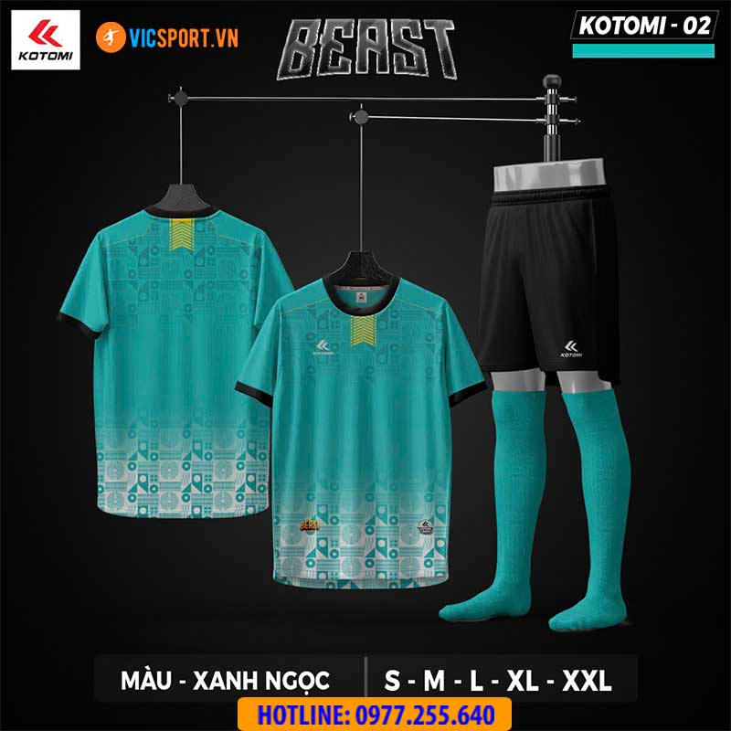 Áo đá banh không logo Kotomi Beast - Hình ảnh 11