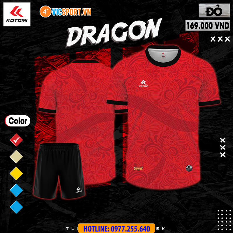 Áo đá banh không logo Kotomi Dragon - Hình ảnh 15