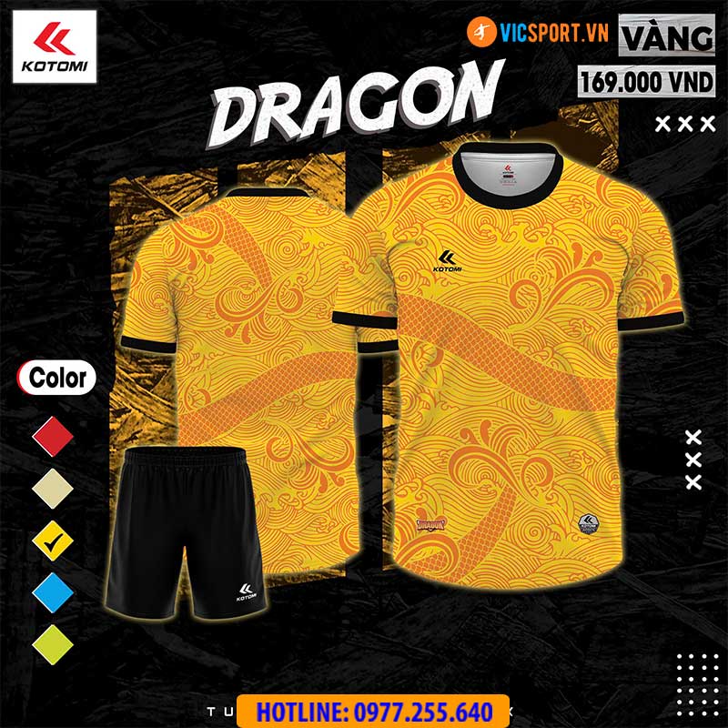 Áo đá banh không logo Kotomi Dragon - Hình ảnh 17