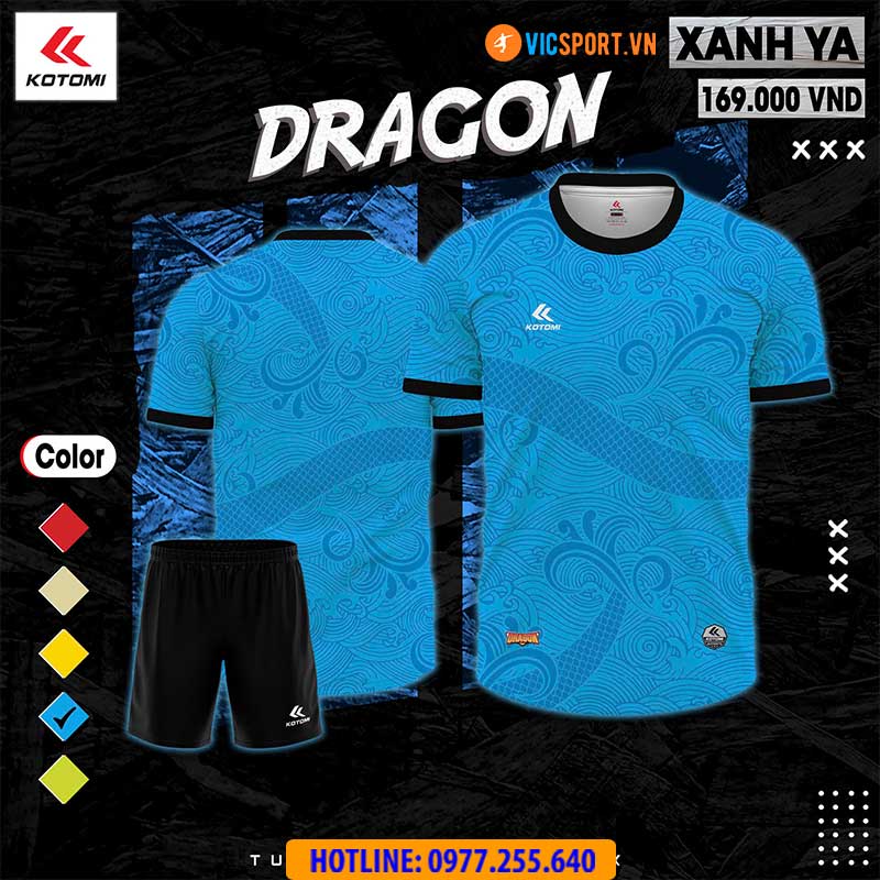 Áo đá banh không logo Kotomi Dragon - Hình ảnh 19