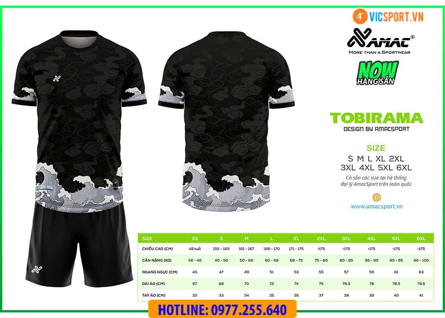 Áo đá banh thiết kế Amac Tobirama - Hình ảnh 8