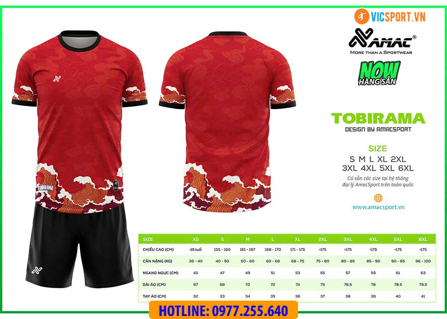 Áo đá banh thiết kế Amac Tobirama - Hình ảnh 7
