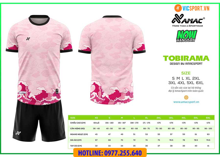 Áo đá banh thiết kế Amac Tobirama - Hình ảnh 6