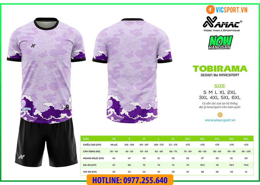 Áo đá banh thiết kế Amac Tobirama - Hình ảnh 5