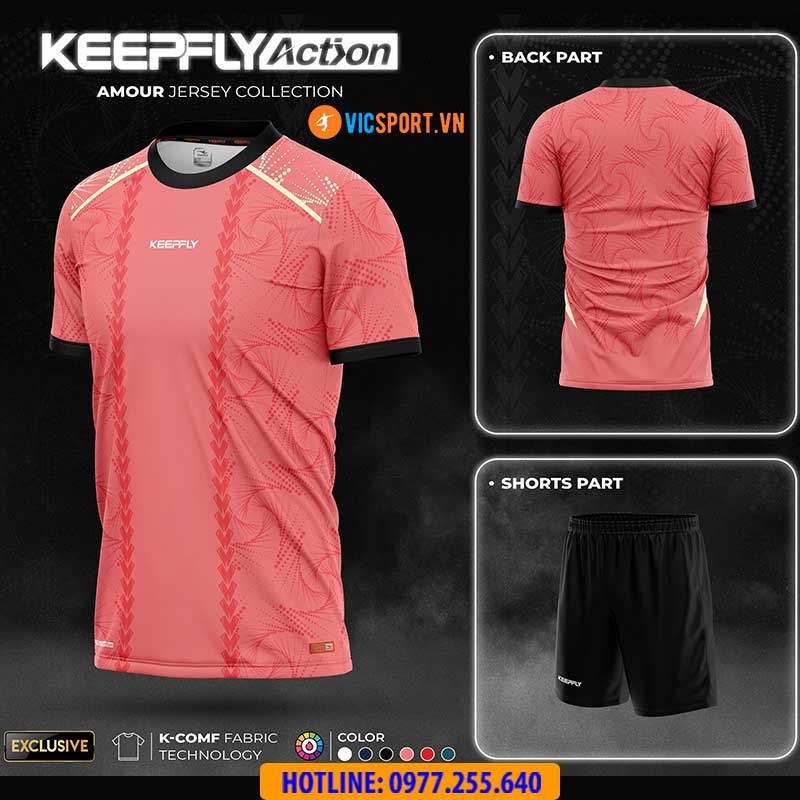 Áo đá banh thiết kế Keepfly Exclusive Amour - Hình ảnh 10