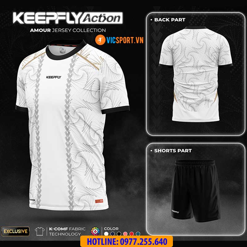 Áo đá banh thiết kế Keepfly Exclusive Amour - Hình ảnh 11