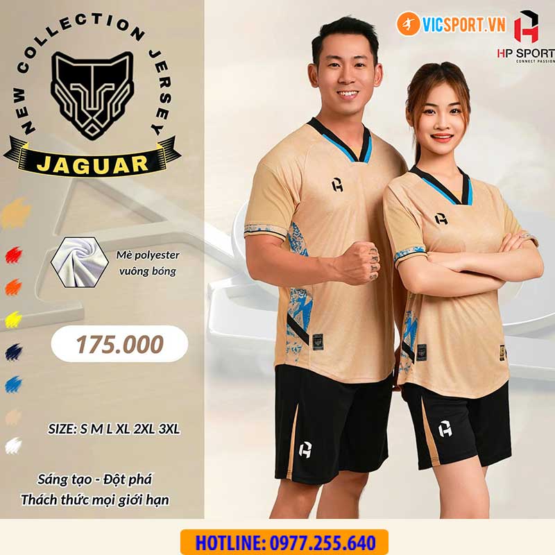 Áo đá banh không logo HP Jaguar - Hình ảnh 19
