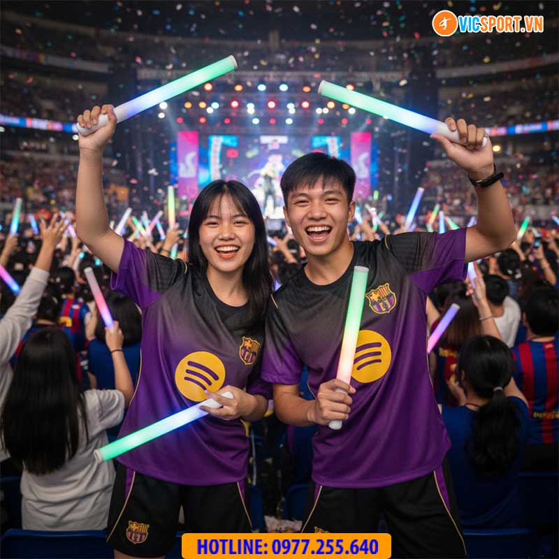 Áo đá banh Clb Barcelona mùa giải 2025-2026 vải mè - Hình ảnh 35