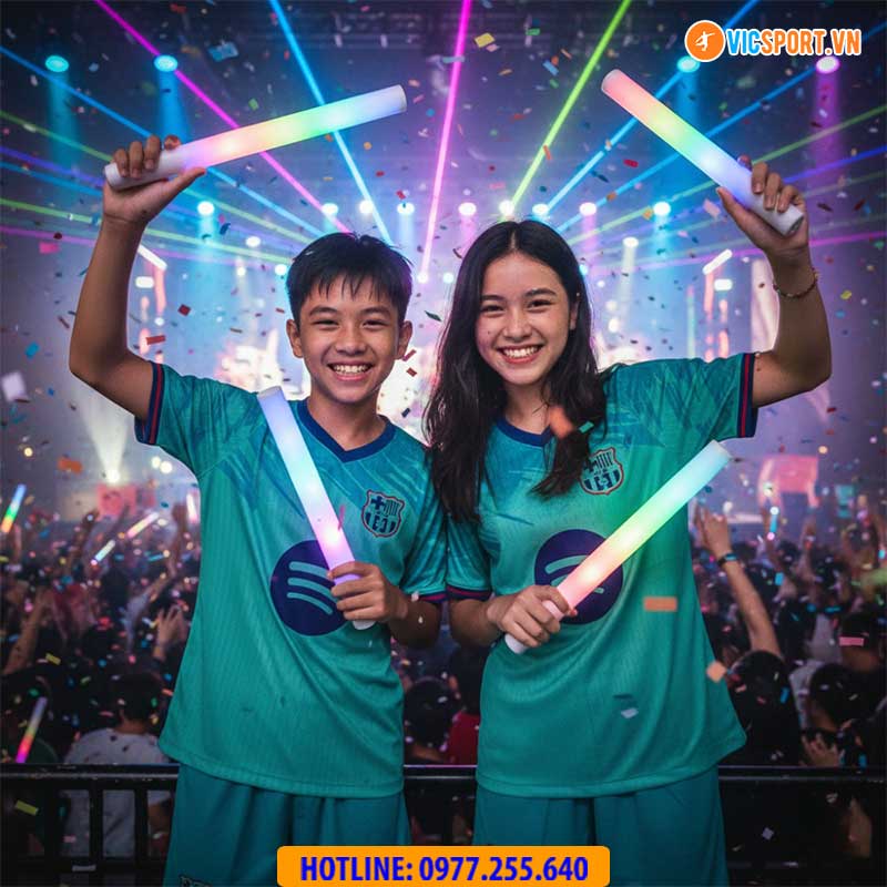 Áo đá banh Clb Barcelona mùa giải 2025-2026 vải mè - Hình ảnh 33