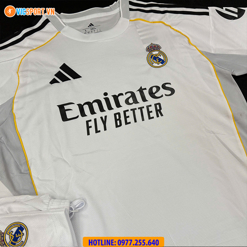 Áo bóng đá SF Clb Real Madrid mùa giải 2025-2026 - Hình ảnh 7