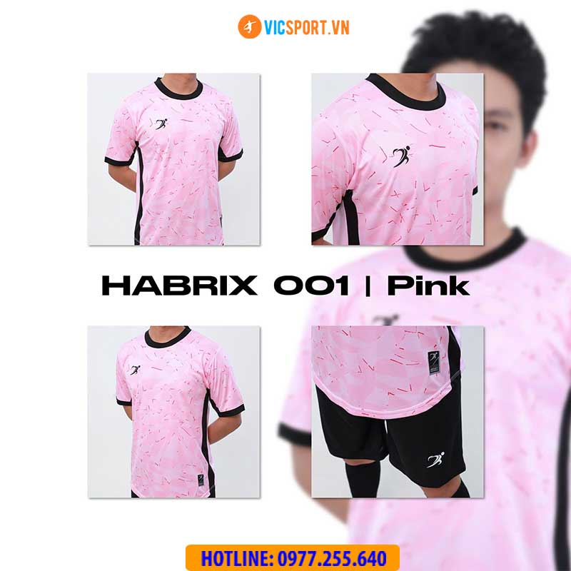 Áo đá banh không logo Habrix HBR001 - Hình ảnh 4