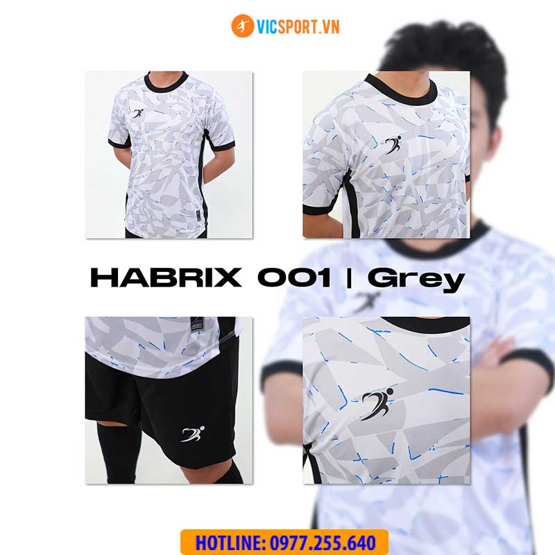 Áo đá banh không logo Habrix HBR001 - Hình ảnh 5