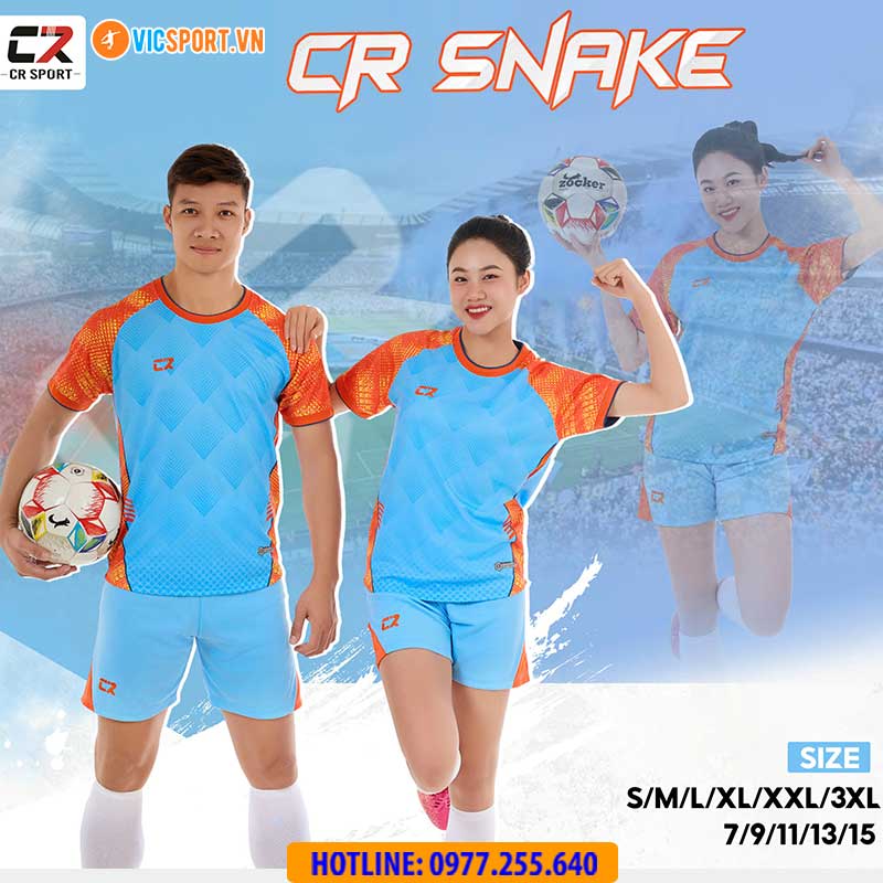 Áo đá banh không logo CR Snake - Hình ảnh 11