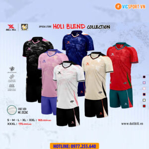 Áo đá banh không logo Dullkill Holi Blend