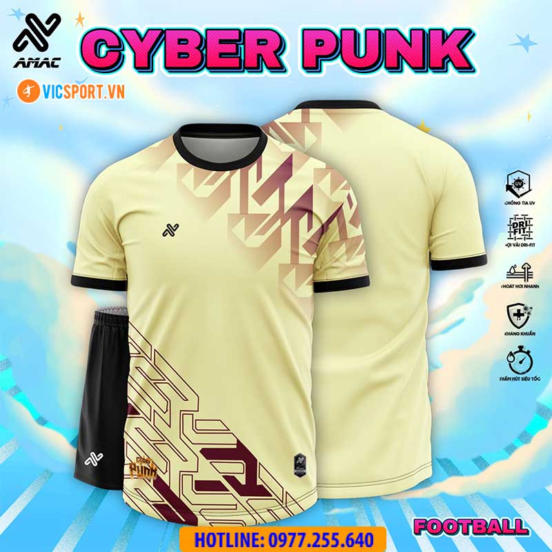 Áo đá banh thiết kế Amac Cyber Punk - Hình ảnh 3