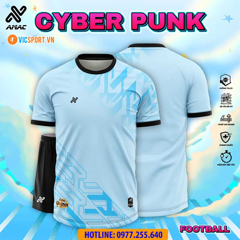 Áo đá banh thiết kế Amac Cyber Punk - Hình ảnh 6