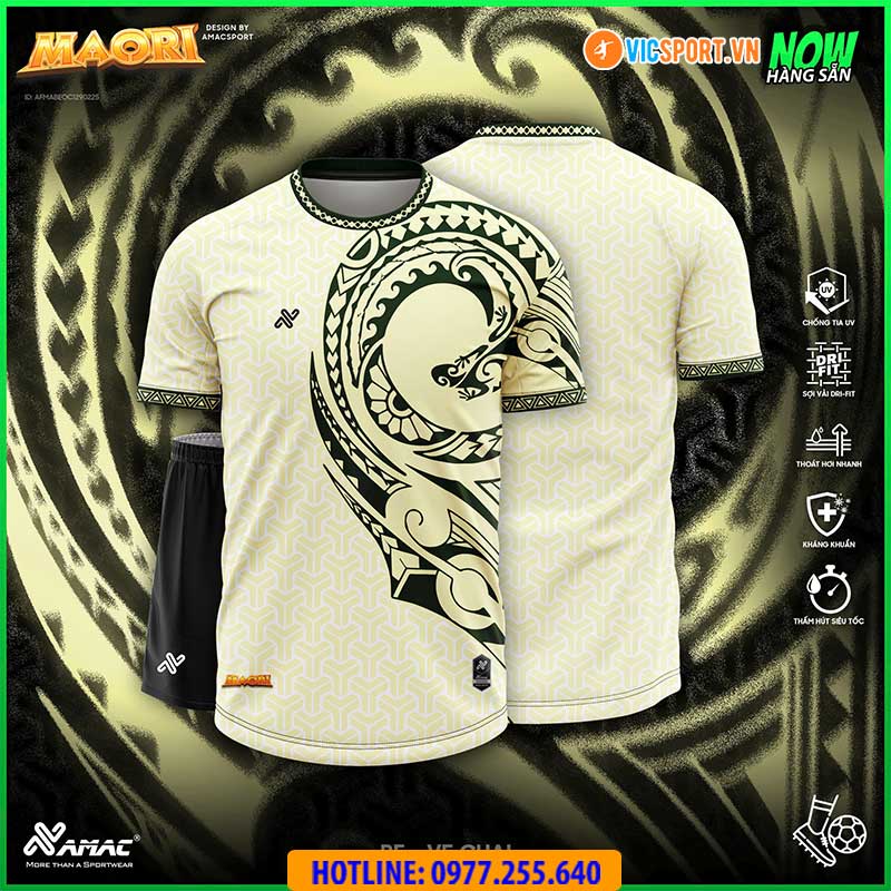 Áo đá banh thiết kế Amac Maori - Hình ảnh 13