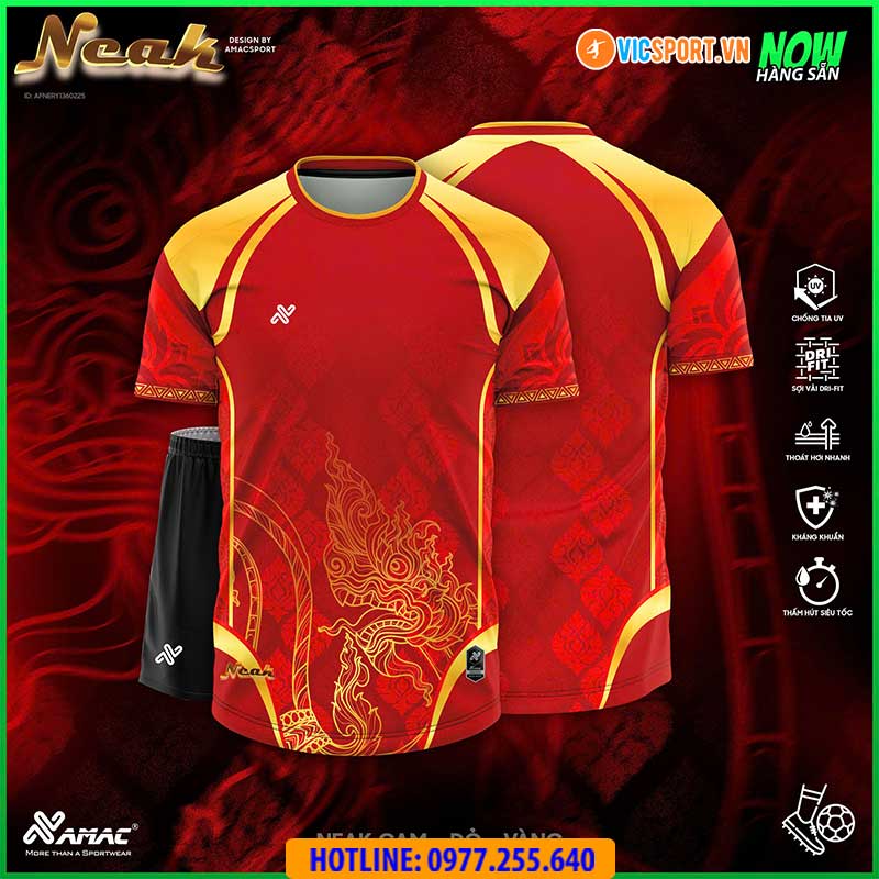 Áo đá banh thiết kế Amac Neak - Hình ảnh 3