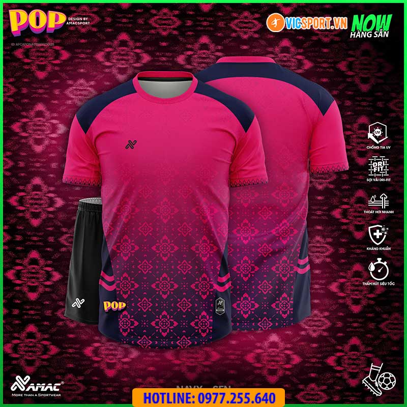 Áo đá banh thiết kế Amac Pop - Hình ảnh 14