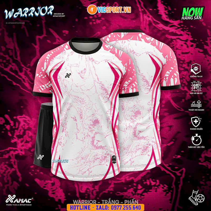 Áo đá banh thiết kế Amac Warrior - Hình ảnh 9