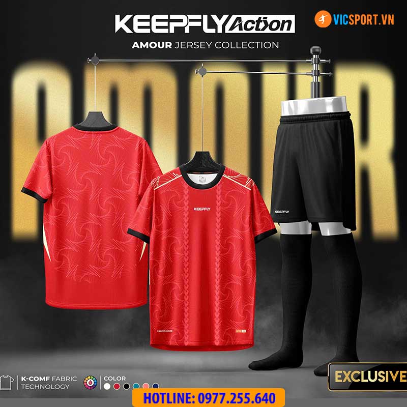 Áo đá banh thiết kế Keepfly Exclusive Amour - Hình ảnh 3
