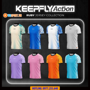 Áo đá banh thiết kế Keepfly Exclusive Ruby